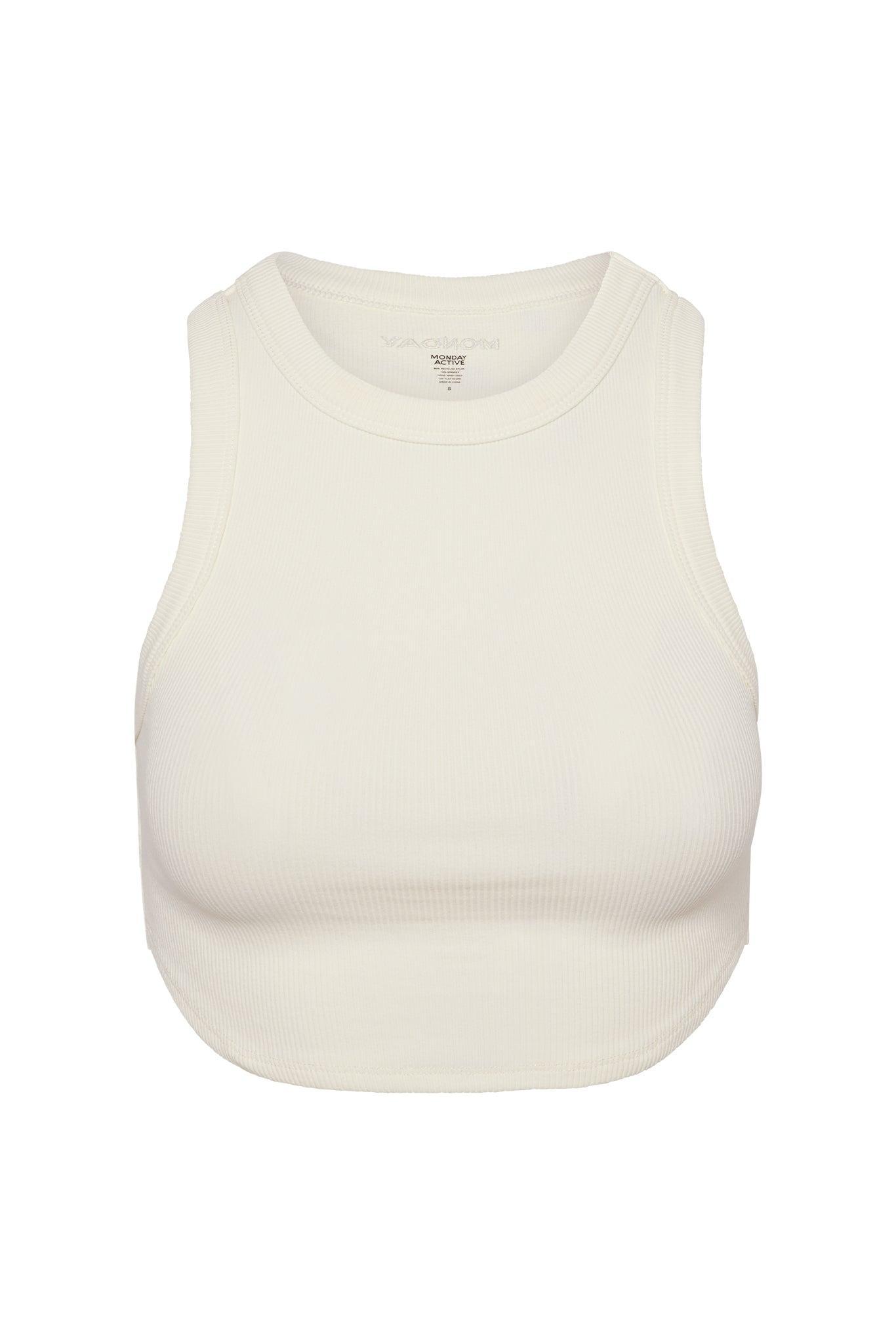 Everglades Tank - Ivory Thick Rib Product Image