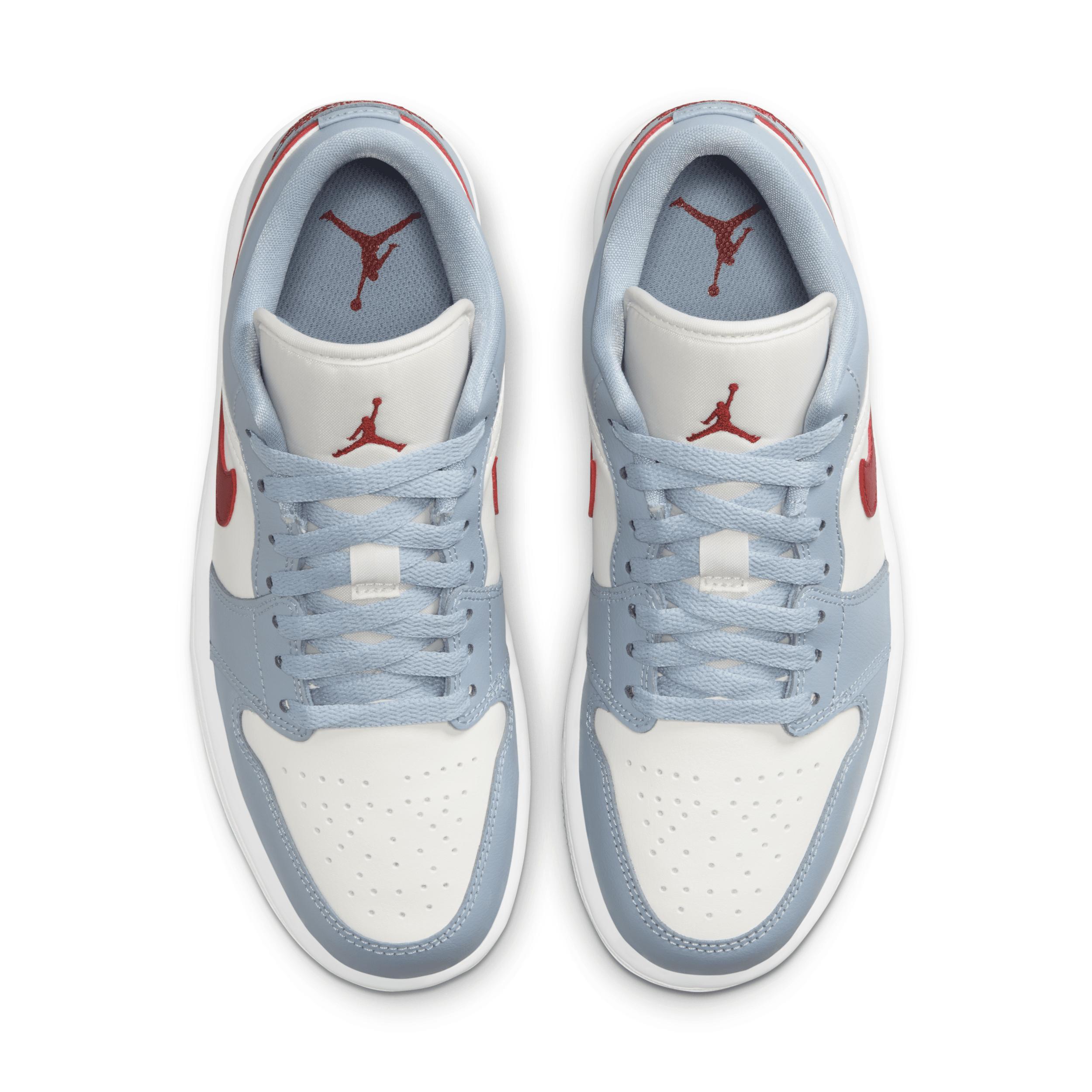 Jordan Womens Jordan AJ 1 Low - Womens Basketball Shoes Light Bone/White Product Image