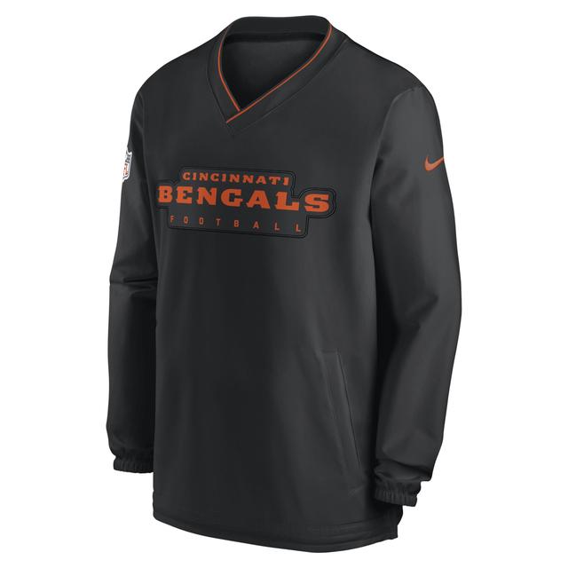 Cincinnati Bengals Sideline Nike Mens NFL Long-Sleeve Windshirt Product Image