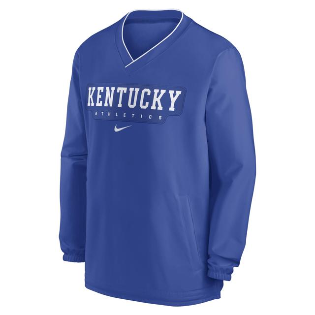 West Virginia Mountaineers Sideline Nike Men's College Long-Sleeve Windshirt Product Image