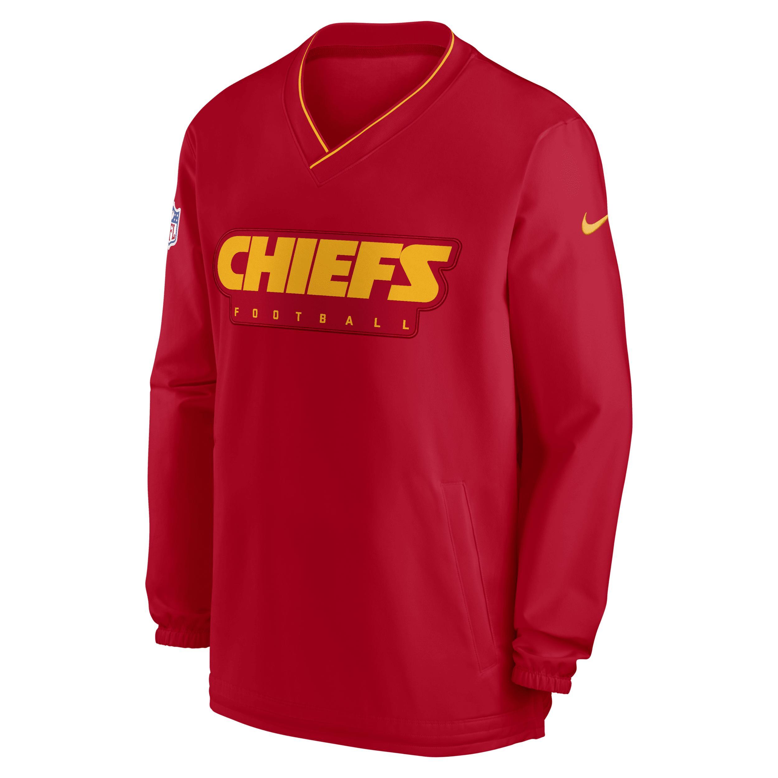 Kansas City Chiefs Sideline Nike Mens NFL Long-Sleeve Windshirt Product Image