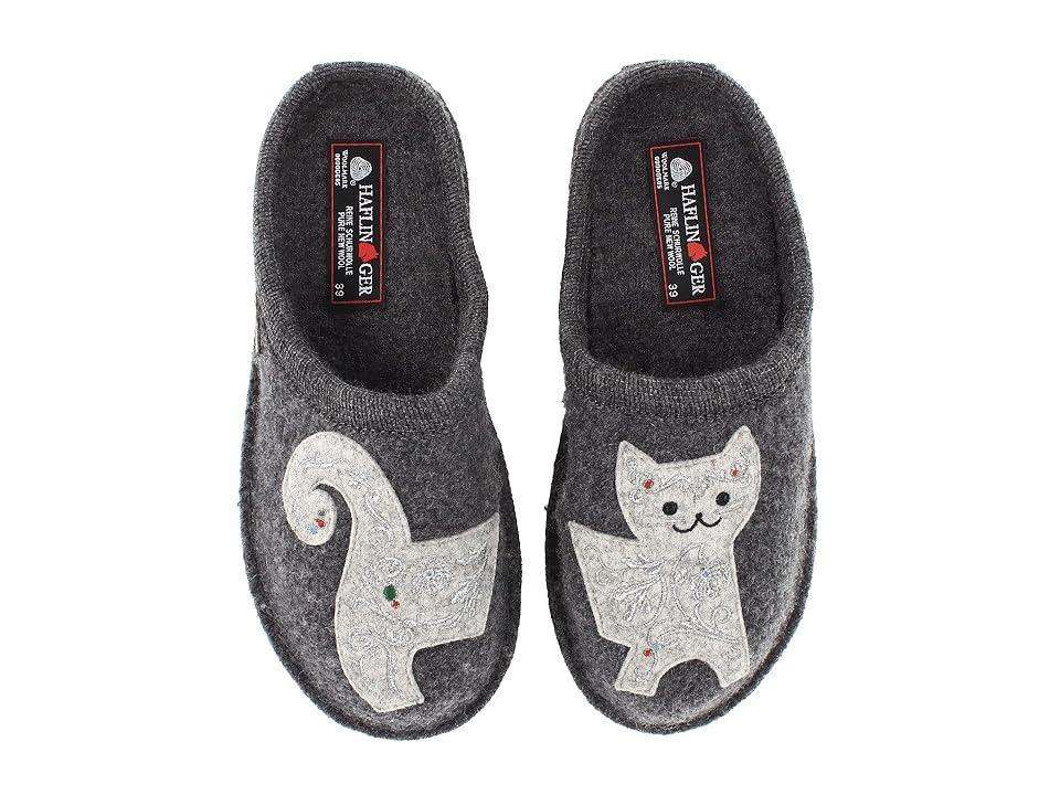 Haflinger Lizzy (Grey) Women's Slippers Product Image