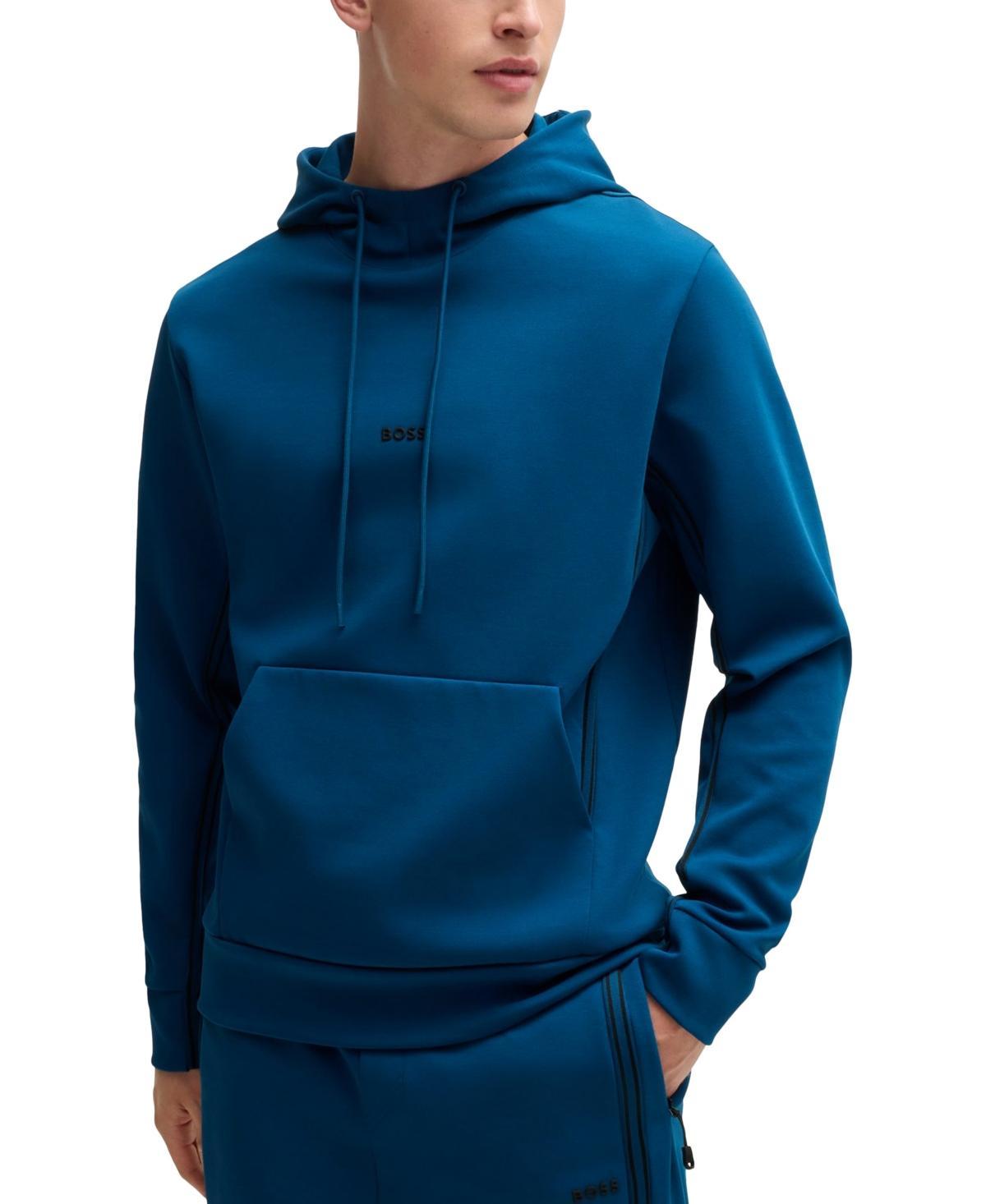 Boss by Hugo Boss Mens Logo Detail Regular-Fit Hoodie Product Image