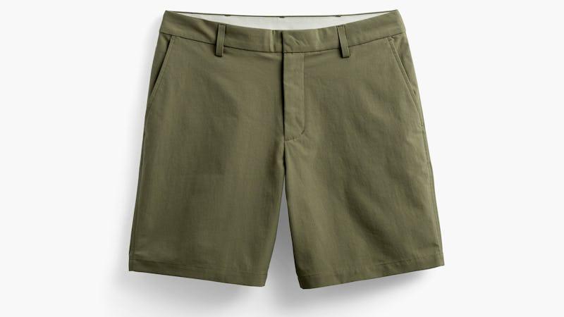 Olive  Men's Pace Poplin Short Product Image