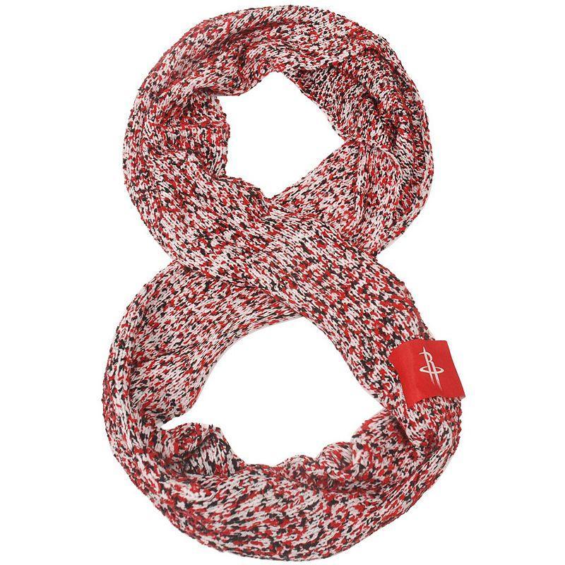 Womens Houston Rockets Chunky Infinity Scarf, Multicolor Product Image