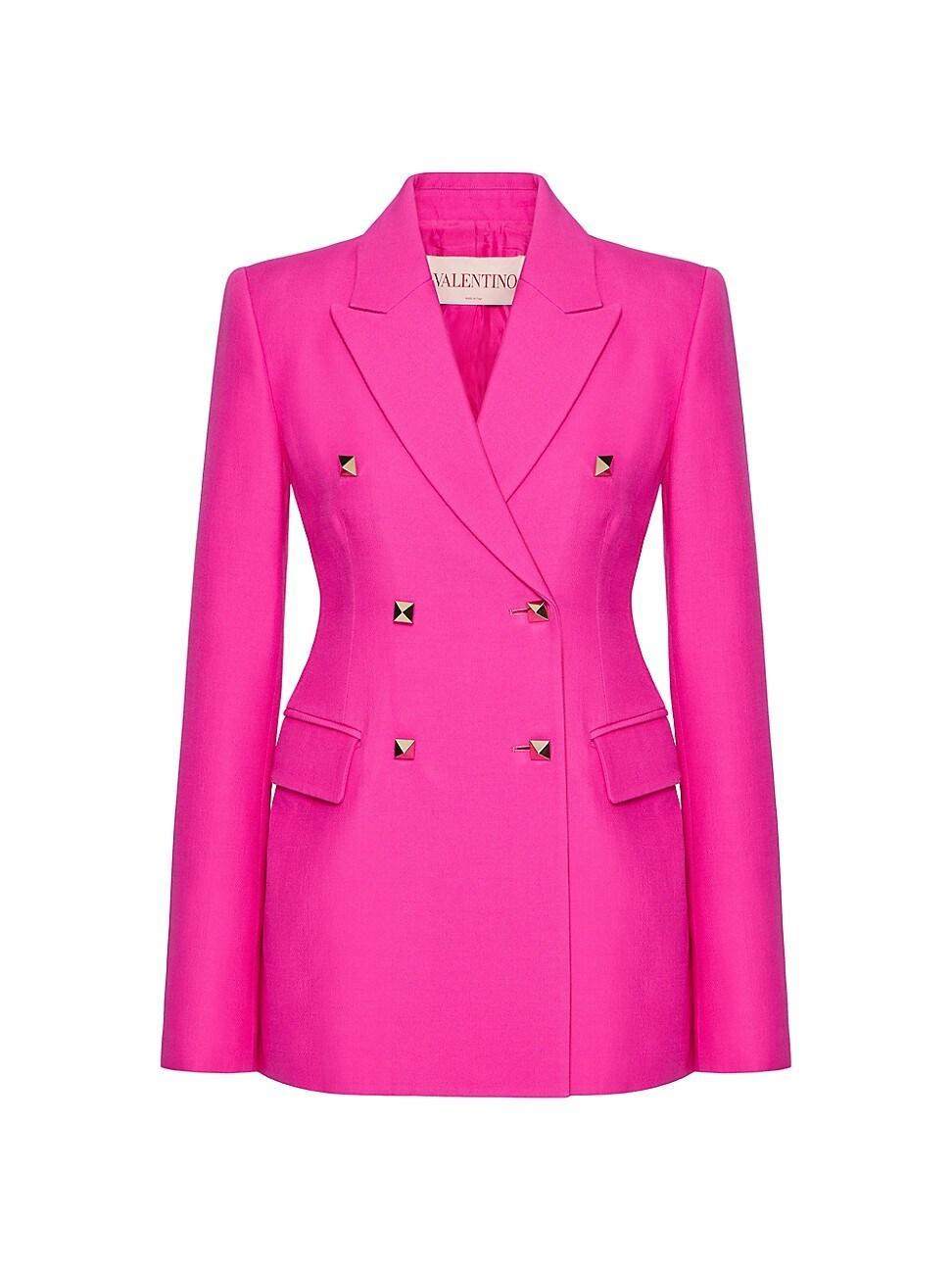 Womens Crepe Couture Jacket Product Image