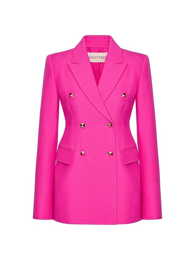 Womens Crepe Couture Jacket Product Image