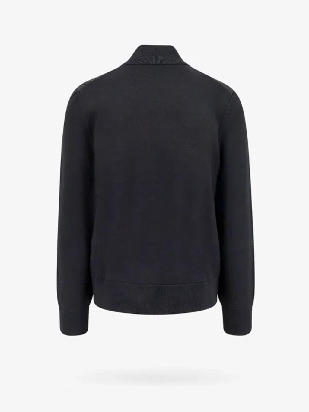 Padded Knit Jacket In Black Product Image