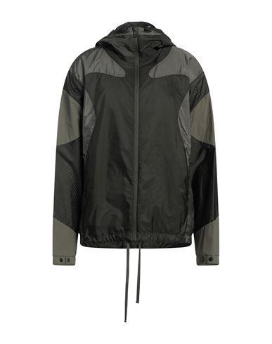 MONCLER Man Jacket Military Green Size 4 Polyamide Product Image