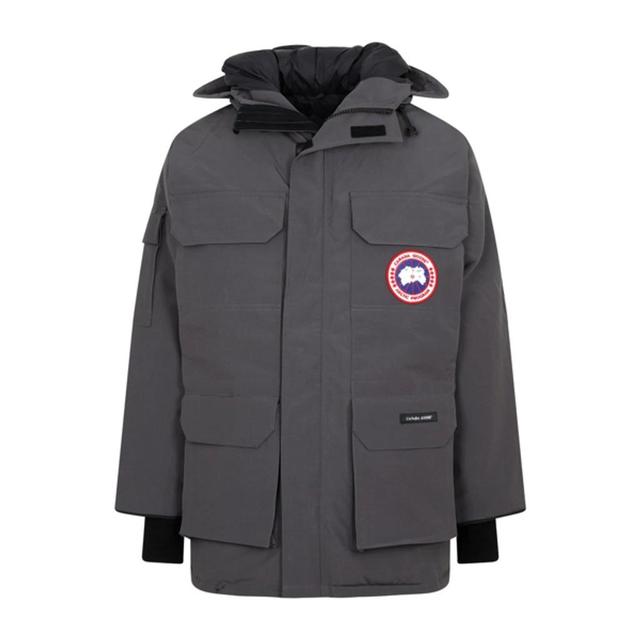 CANADA GOOSE Expedition Parka Nylon Down Jacket In Grey Product Image