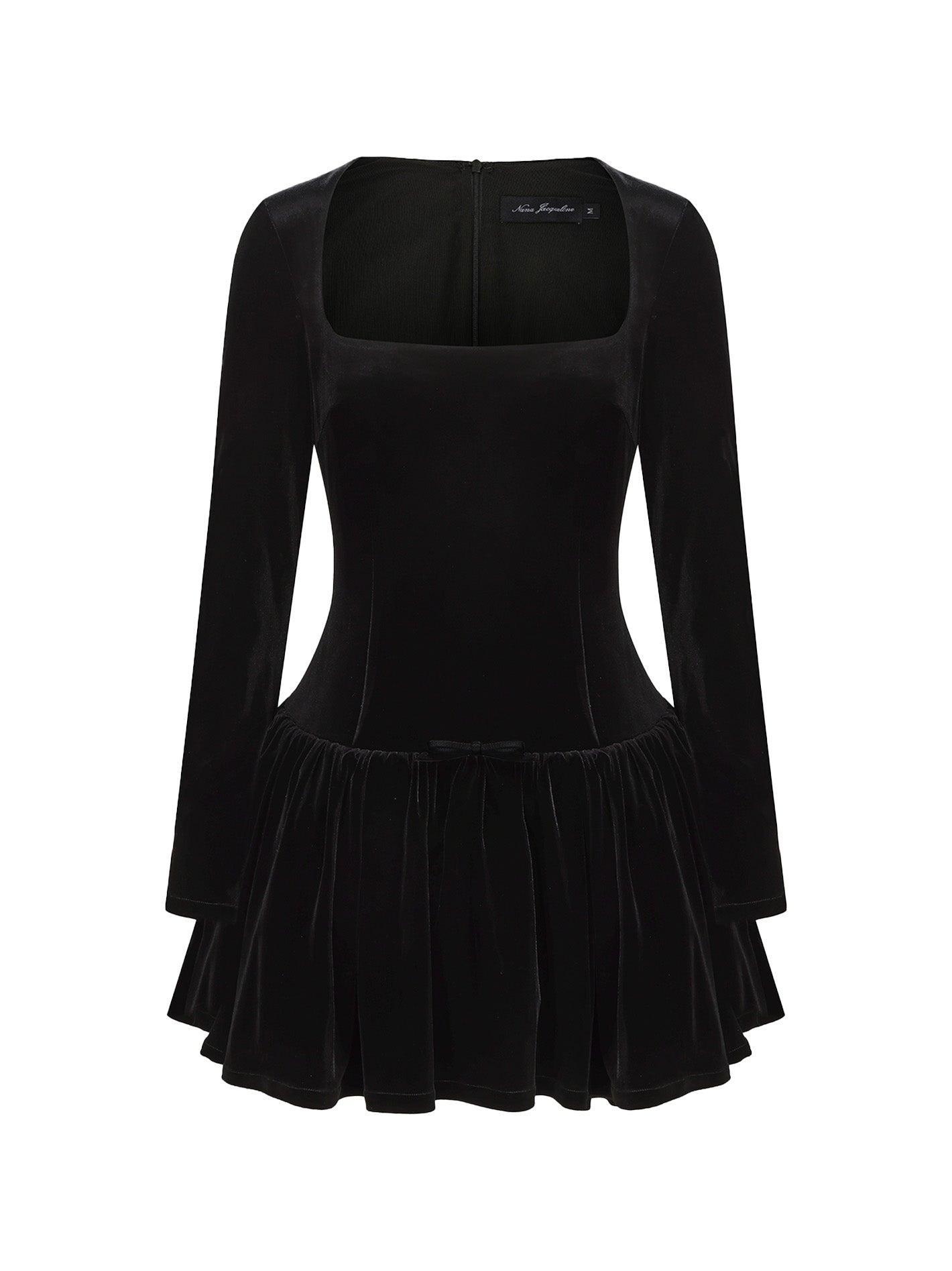 Audrina Dress (Black) Product Image