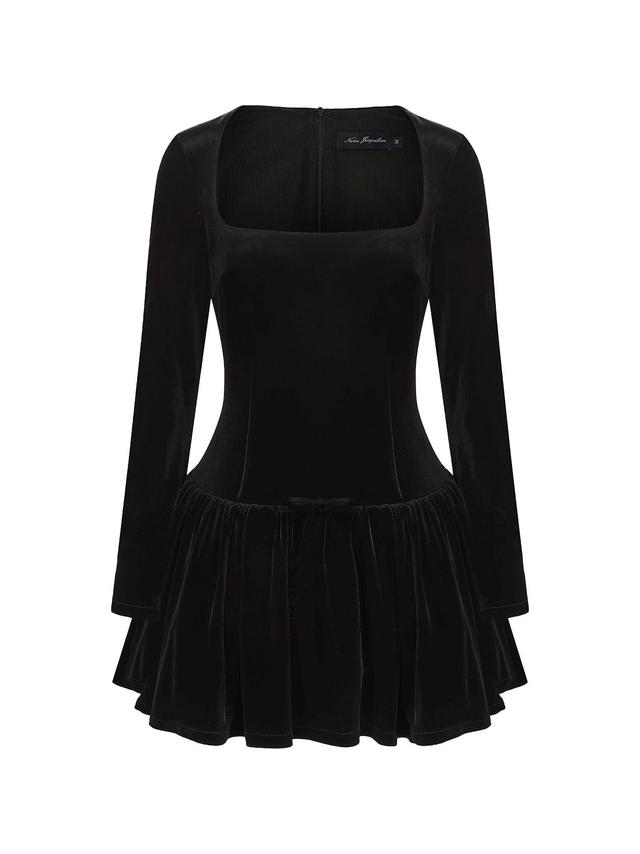 Audrina Dress (Black) Product Image