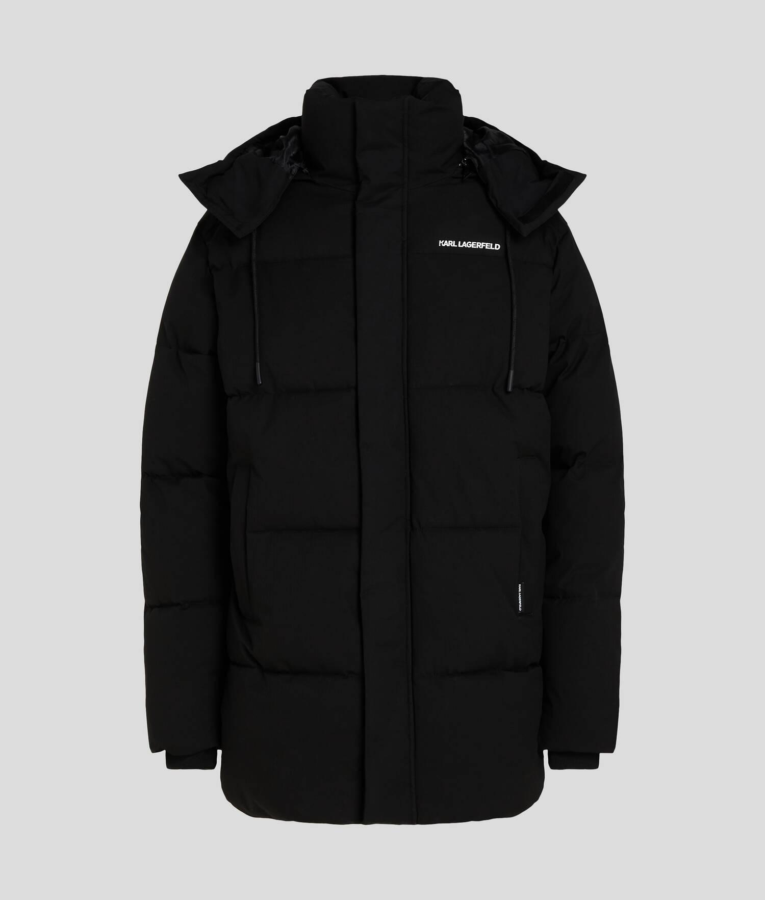 LONG QUILTED PUFFER JACKET Product Image