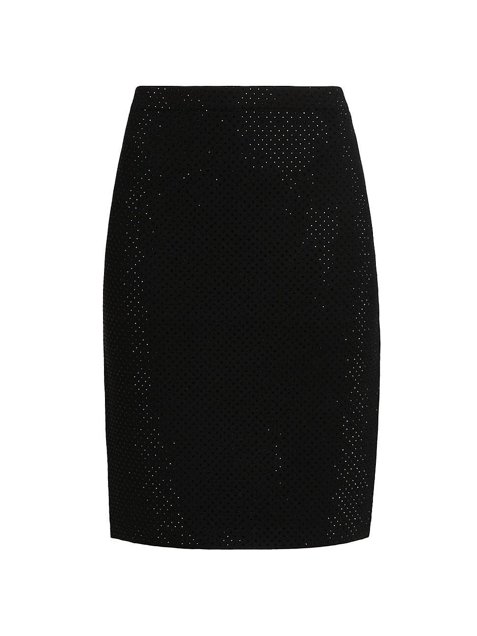 Womens Winslet Crystal-Embellished Skirt Product Image