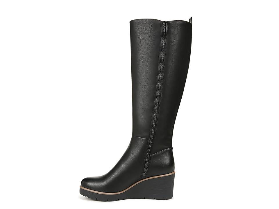 SOUL Naturalizer Adrian Womens Tall Wedge Boots Black Product Image