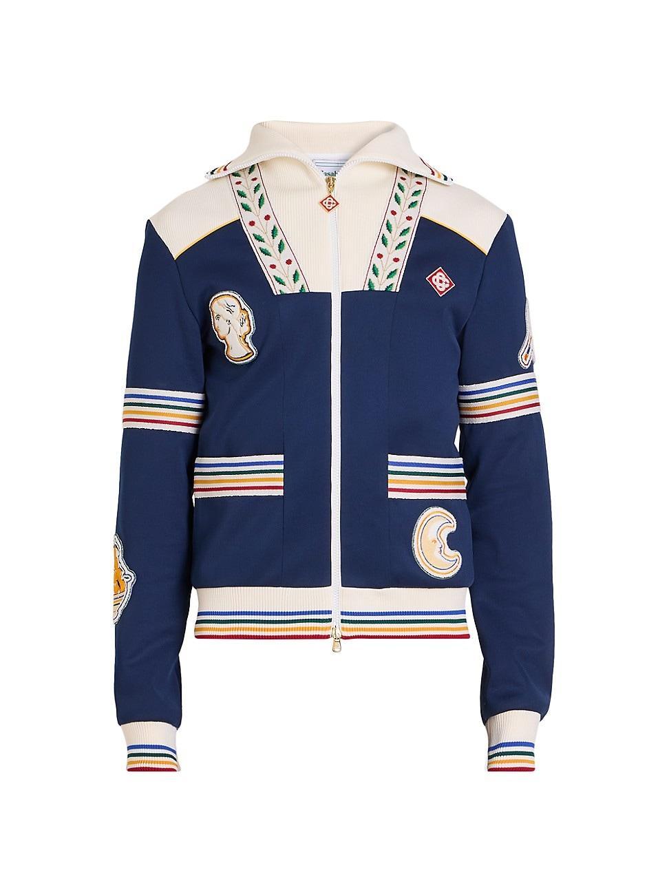 Mens Venus As A Boy Cotton-Blend Varsity Track Jacket Product Image