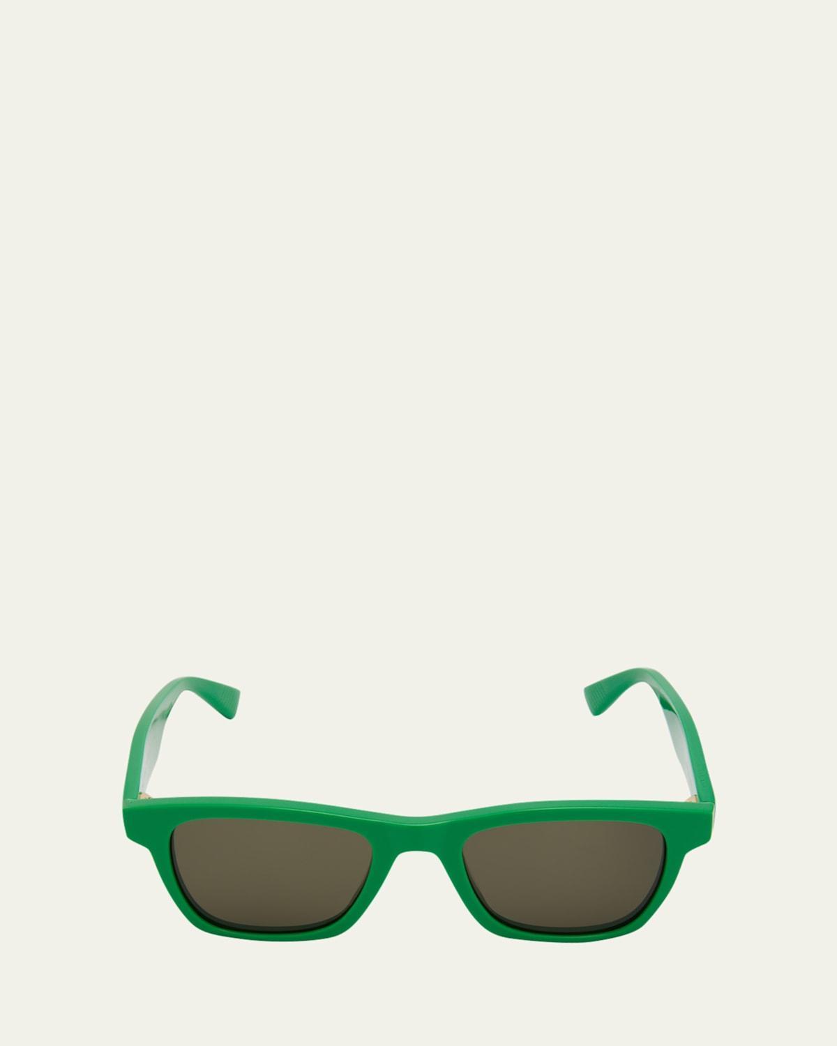 Mens Acetate Rectangle Sunglasses Product Image