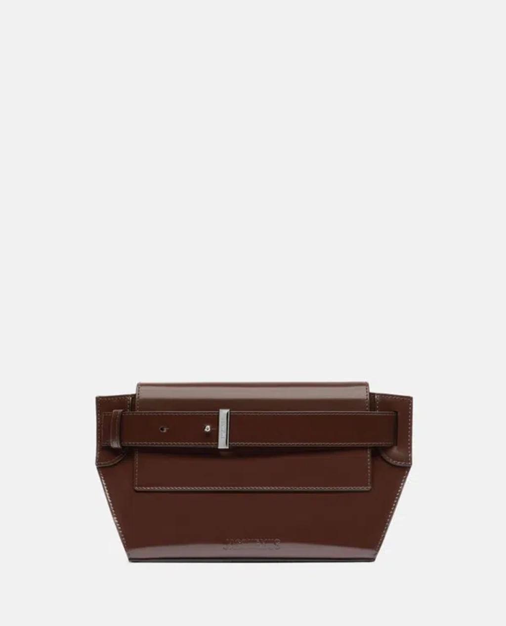 JACQUEMUS Capri Messenger Bag In Brown Product Image