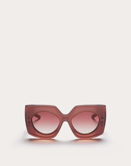 V - SOUL OVERSIZED SQUARED BUTTERFLY ACETATE FRAME Product Image