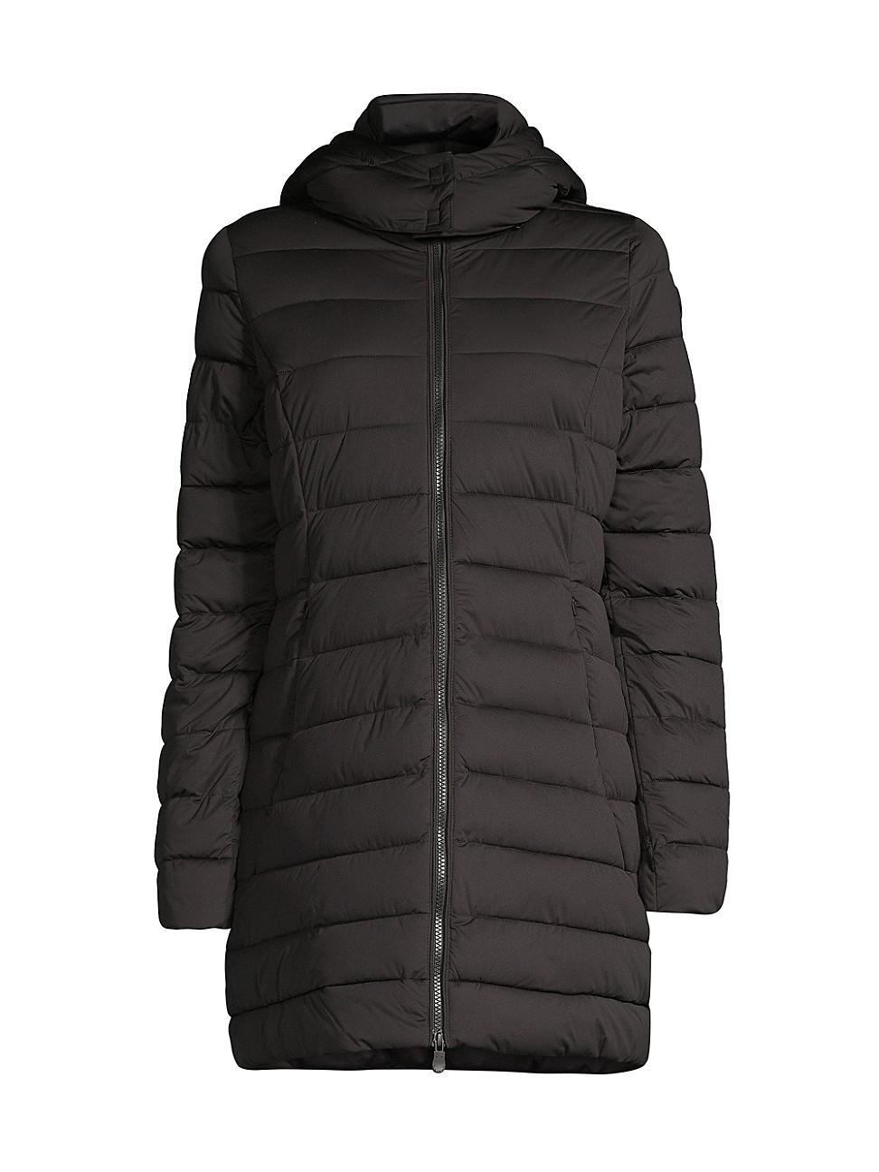 Womens Dorothy Quilted Long Coat Product Image