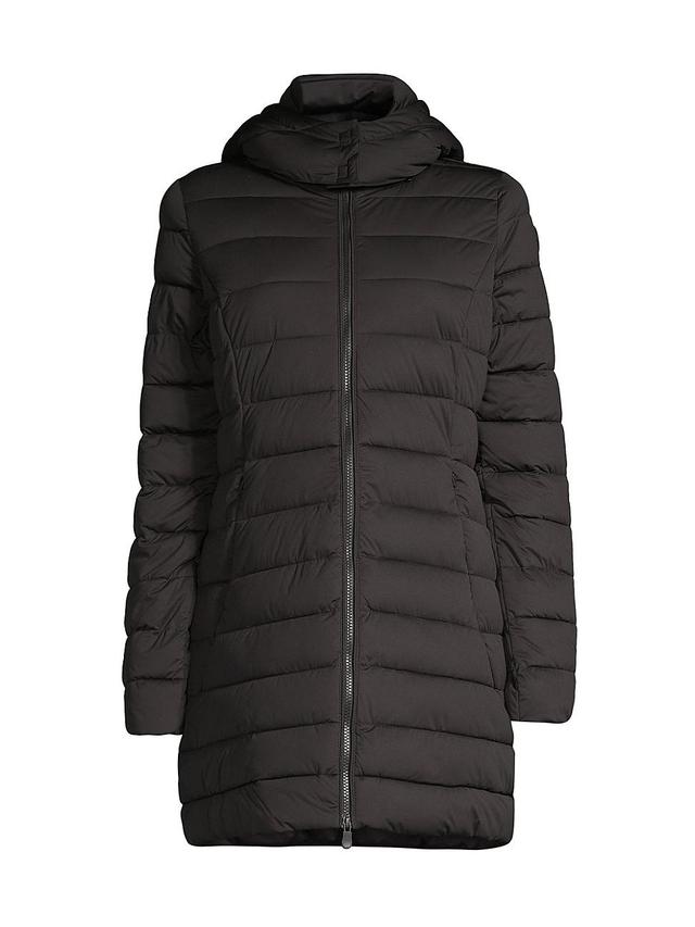 Womens Dorothy Quilted Long Coat Product Image