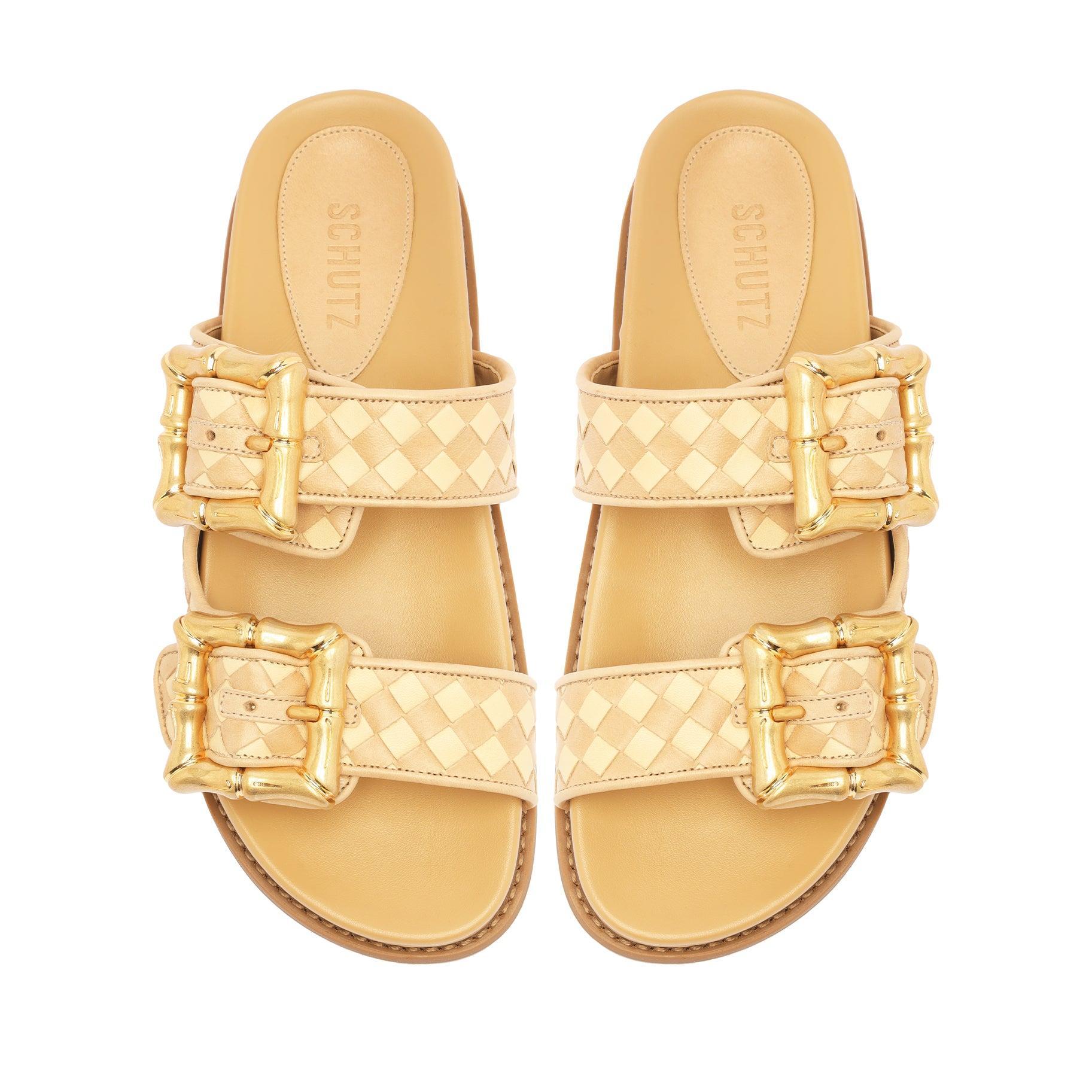 Enola Sporty Woven Leather Sandal Product Image