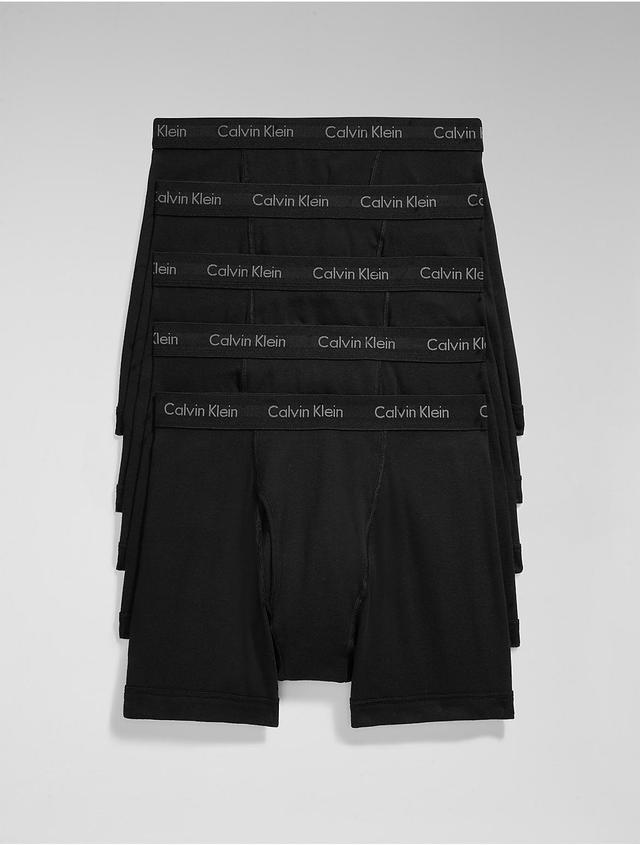 Calvin Klein Men's Cotton Classics 5-Pack Boxer Brief - Multi - L Product Image