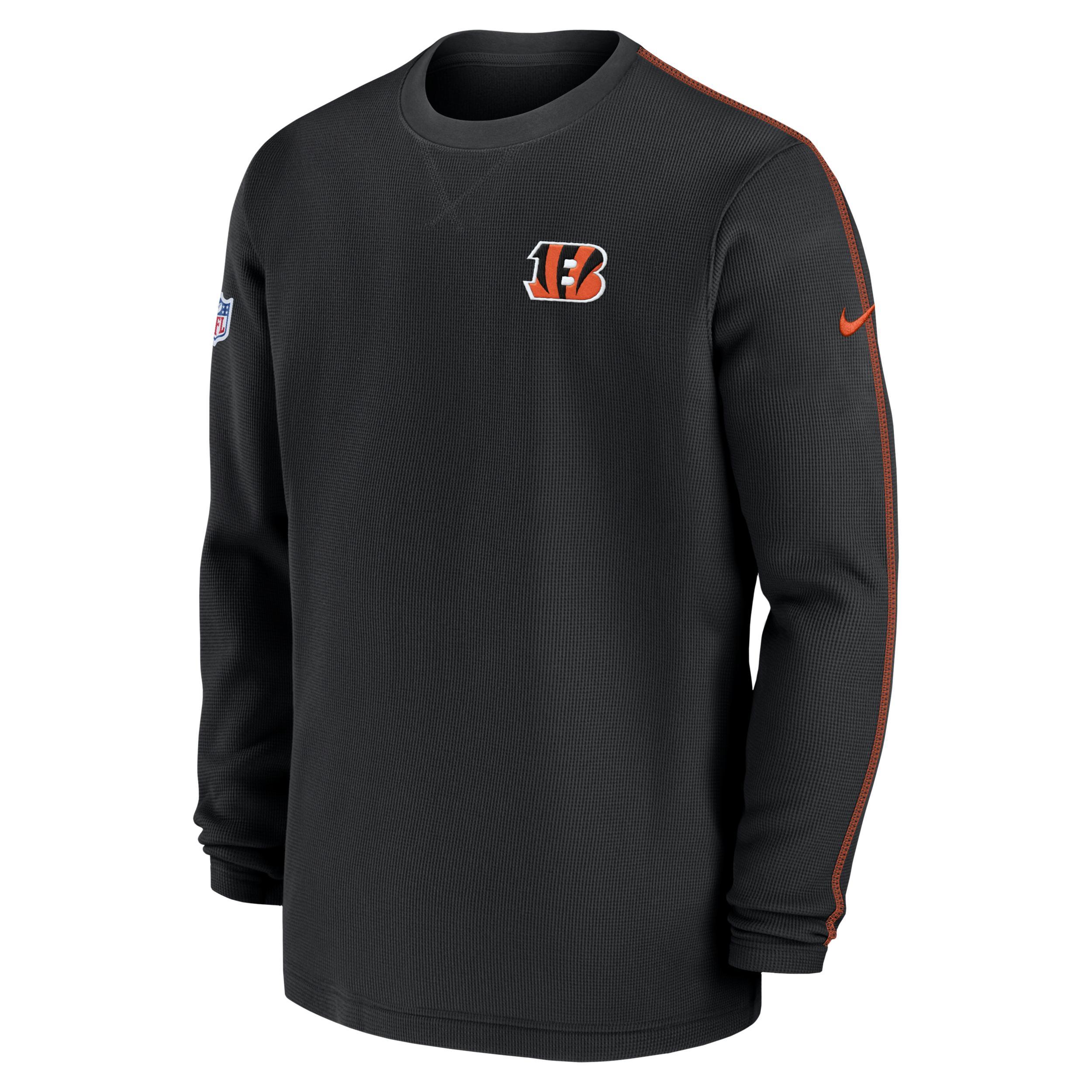 Cincinnati Bengals Sideline Coach Men’s Nike Men's NFL Long-Sleeve Top Product Image