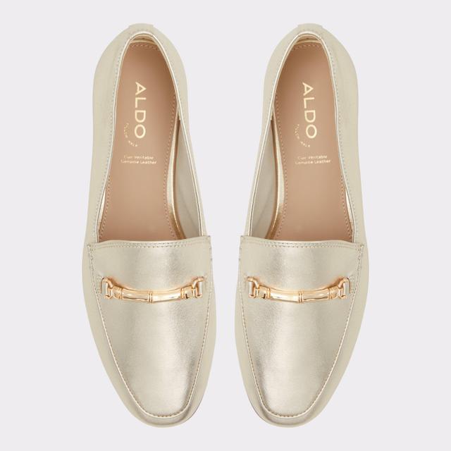 Francine Gold Women's Loafers & Oxfords | ALDO US Product Image