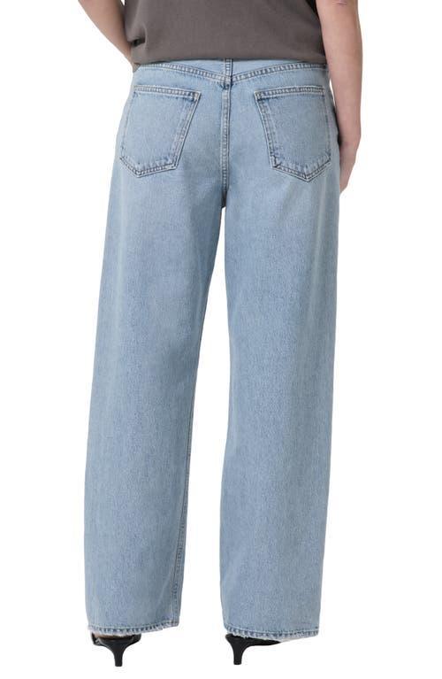 AGOLDE Low Slung Baggy Jeans In Force Product Image