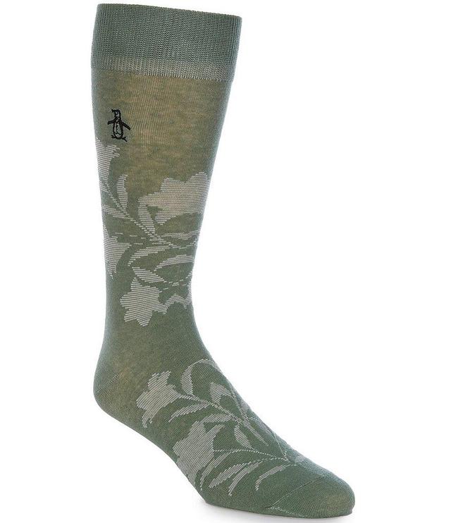 Original Penguin Lined Floral Crew Socks Product Image