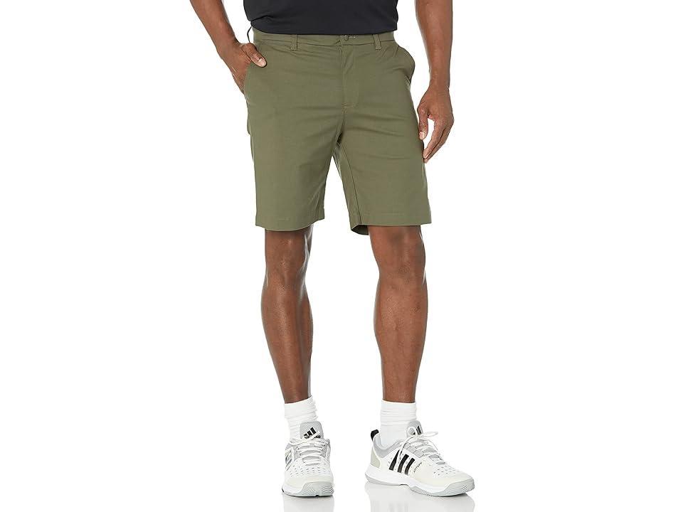 adidas Golf Go-To 9 Golf Shorts Strata) Men's Clothing Product Image