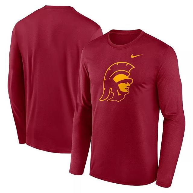 Mens Nike Cardinal USC Trojans Primetime Alternate Logo Legend Long Sleeve T-Shirt Product Image