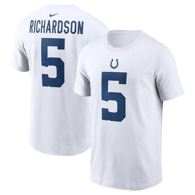 Mens Nike Anthony Richardson Indianapolis Colts 2023 NFL Draft First Round Pick Player Name & Number T-Shirt Product Image