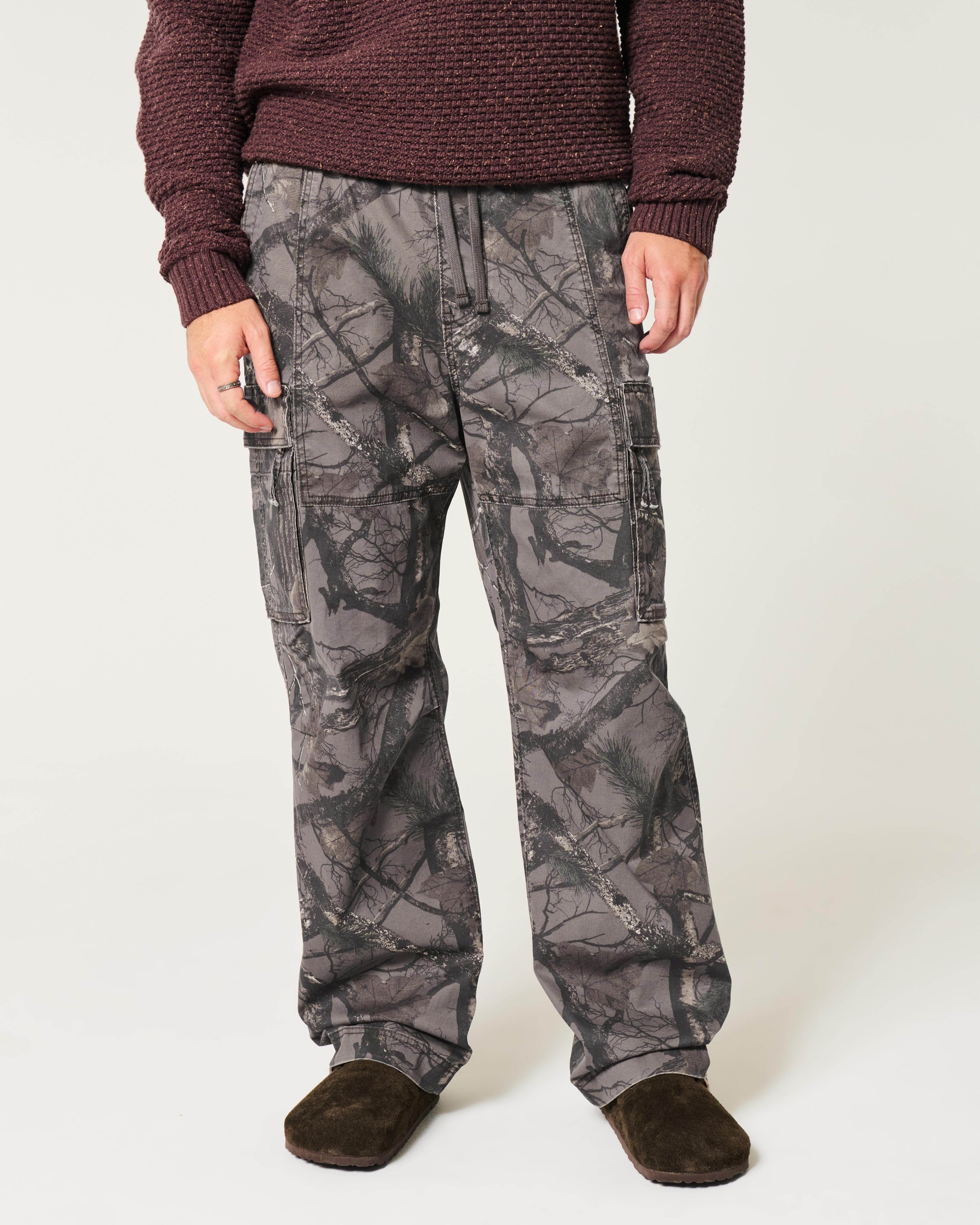 Baggy Camo Cargo Pull-On Pants Product Image