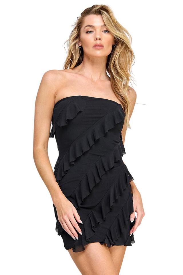 Ruffle Mini Dress Product Image