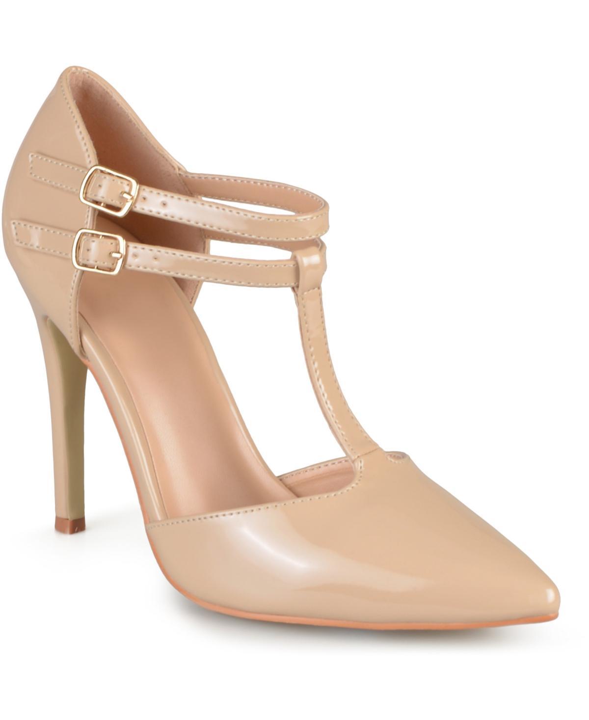 Journee Collection Tru Womens T-Strap High Heels Product Image