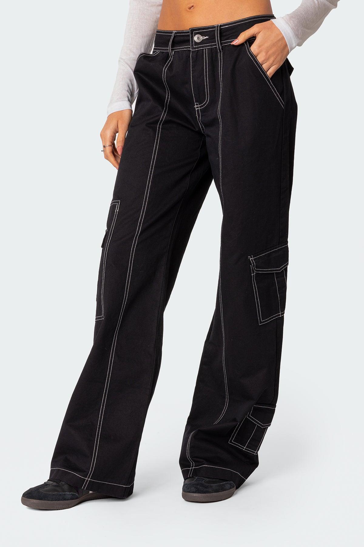 Helen Low Waist Cargo Pants Product Image