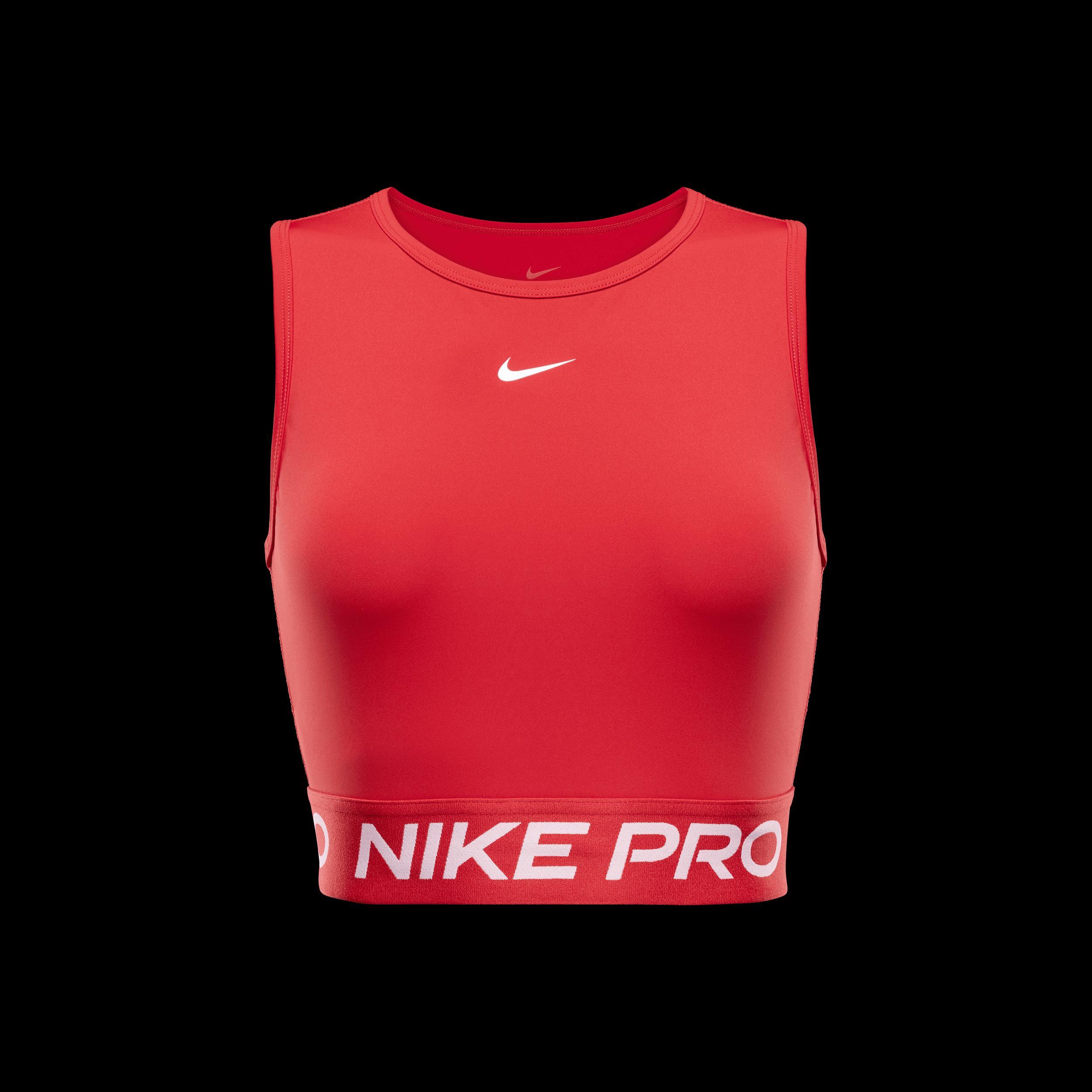 Women's Nike Pro Dri-FIT Cropped Tank Top Product Image