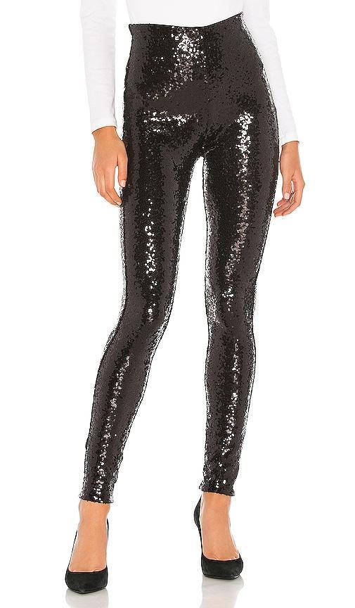 Womens Sequin Leggings Product Image