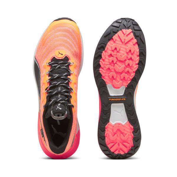 PUMA SEASONS Fast-Trac NITROâ¢ 2 Men's Running Shoes in Neon Sun/Clementine/Black Product Image