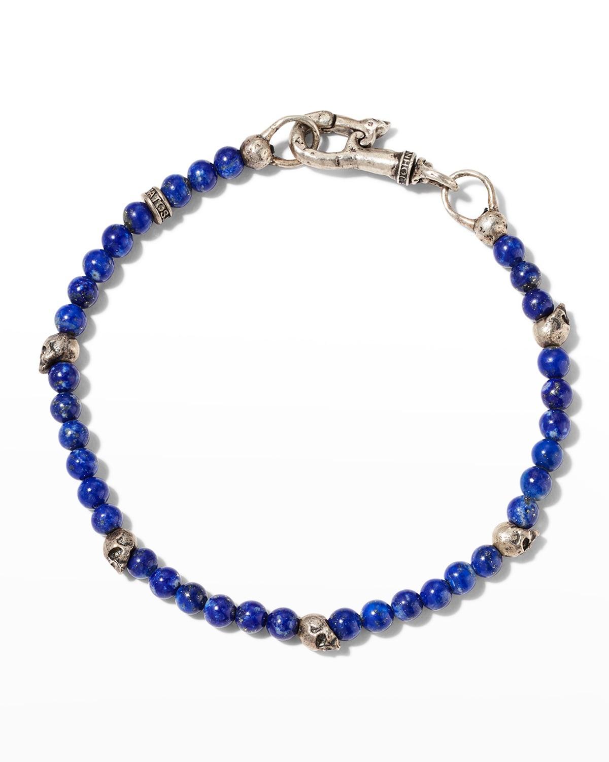 John Varvatos Skull Bead Bracelet Product Image