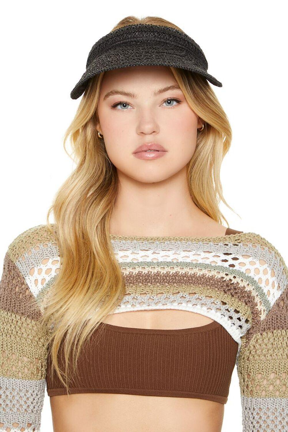 Straw Sun Visor | Forever 21 Product Image