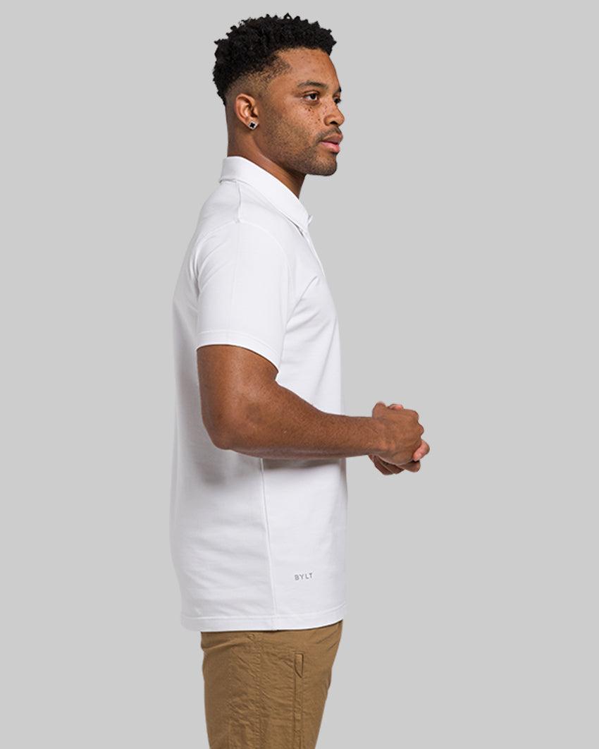 LUX Straight Hem Polo Product Image