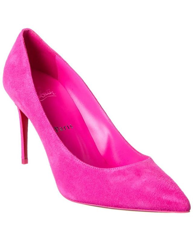 Kate Suede Pumps In Pink Product Image