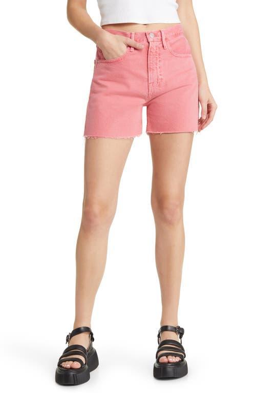 FRAME Le Super High Waist Denim Shorts Product Image