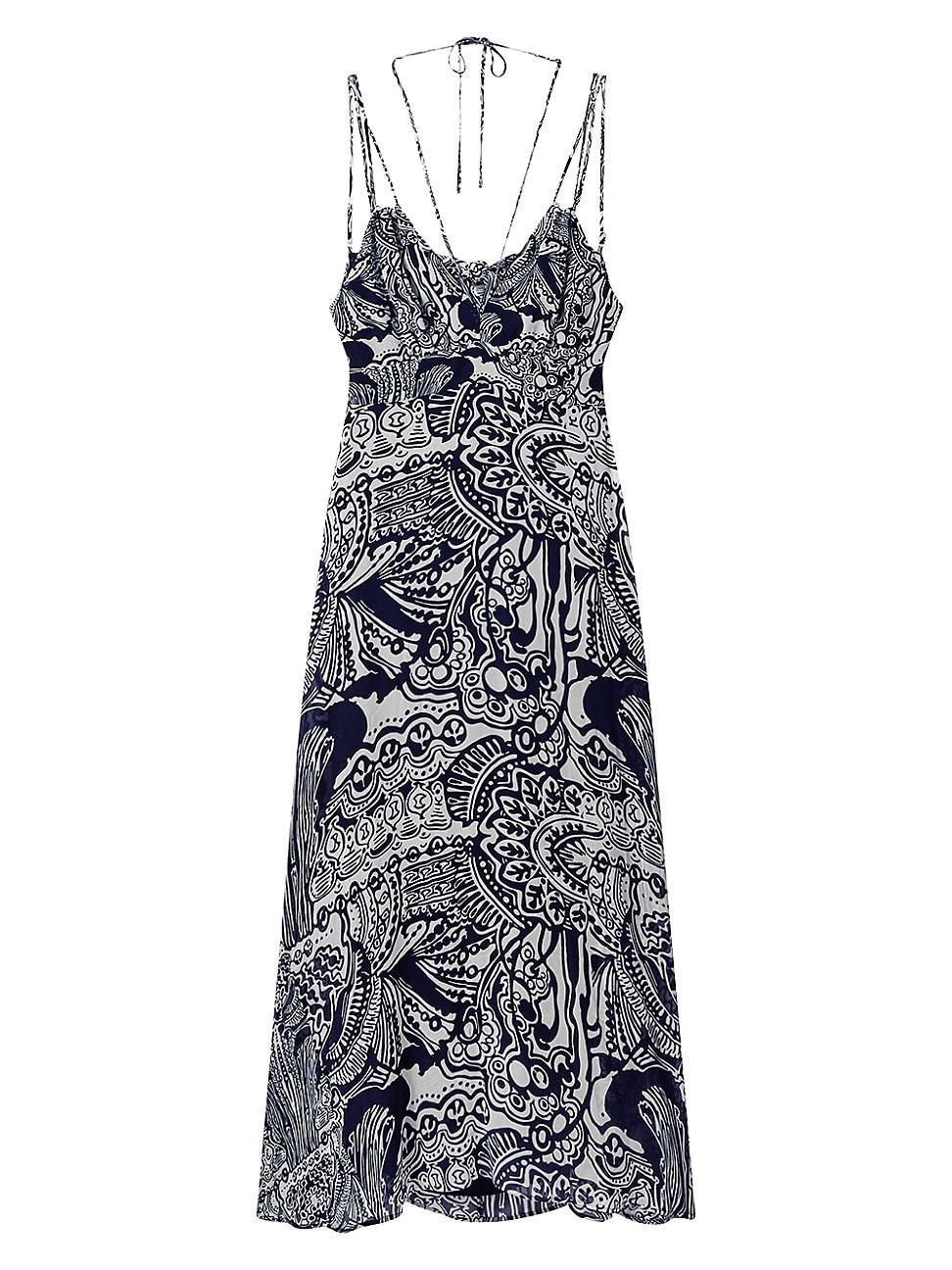 Womens Quinn Printed Maxi Dress Product Image