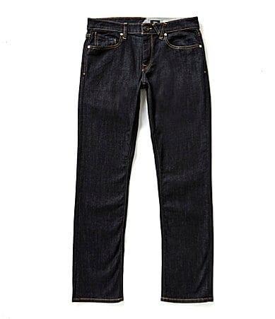 Volcom Vorta Slim Fit Straight Leg Denim Jeans Product Image