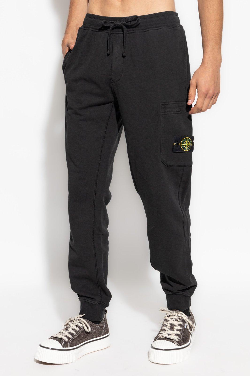 STONE ISLAND Trousers Black Product Image