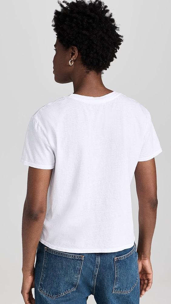 perfectwhitetee Harley Cotton Boxy Crew Tee | Shopbop Product Image